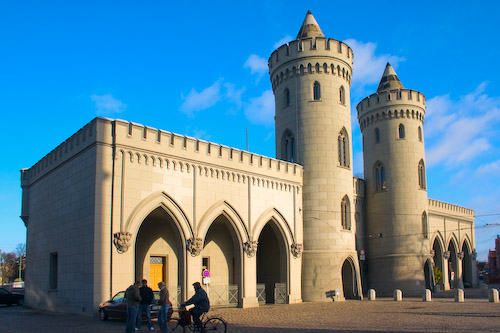 Das Nauener Tor in der Altstadt von Potsdam